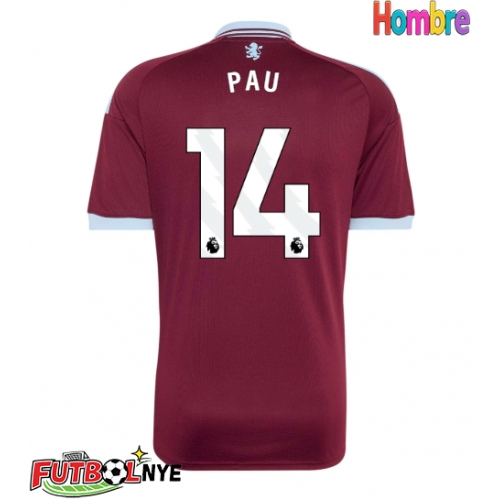 Camiseta Aston Villa Pau Torres #14 Primera Equipación 2026-27 manga corta